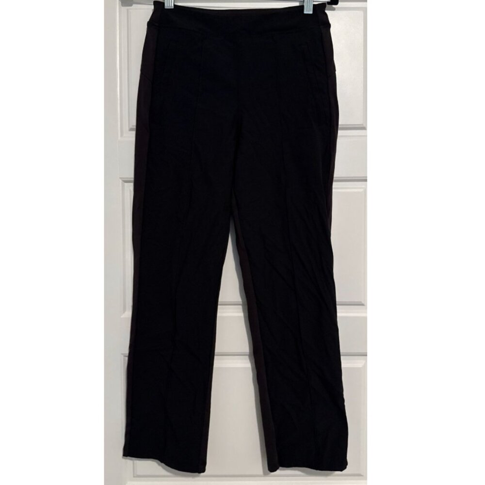 Athleta Headlands Hybrid Tight Pants Black Zipper Pockets Size 4